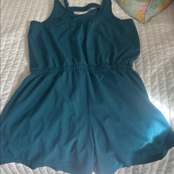 All in Motion Turquoise Sleeveless romper - Picture 2 of 5